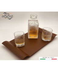 Vassoio artigianale in metallo elegante - AESSEGI