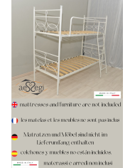 Letto a Castello in Ferro Battuto Marianne | AESSEGI Letto a Castello in Ferro Battuto Marianne | AESSEGI