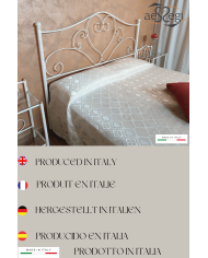 Letto Matrimoniale Ferro Battuto Sogno con Giroletto | AESSEGI Letto Matrimoniale Ferro Battuto Sogno con Giroletto | AESSEGI