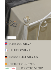 Letto alla Francese in Ferro Battuto Denise | AESSEGI Letto alla Francese in Ferro Battuto Denise | AESSEGI