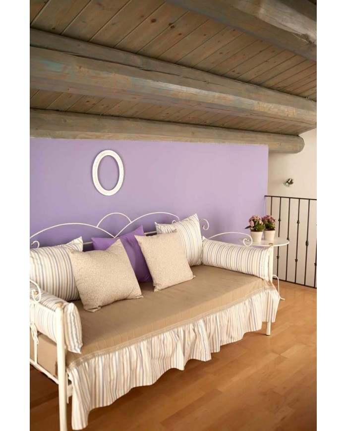 Divano Letto in Ferro Battuto Nodo | Artigianato Italiano AESSEGI Divano Letto in Ferro Battuto Nodo | Artigianato Italiano AESSEGI