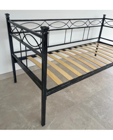 Divano Letto in Ferro Battuto Rosa Anna | Artigianato Italiano AESSEGI Divano Letto in Ferro Battuto Rosa Anna | Artigianato Italiano AESSEGI