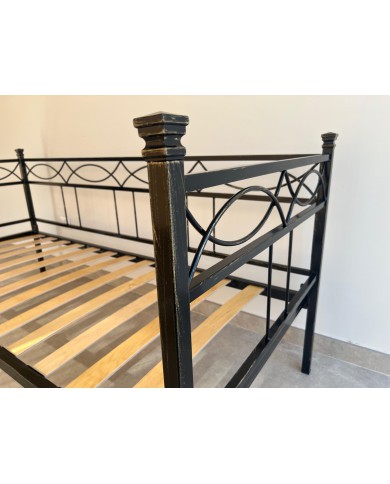 Divano Letto in Ferro Battuto Rosa Anna | Artigianato Italiano AESSEGI Divano Letto in Ferro Battuto Rosa Anna | Artigianato Italiano AESSEGI