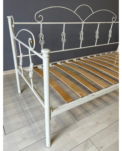 Divano Letto in Ferro Battuto Nodo | Artigianato Italiano AESSEGI Divano Letto in Ferro Battuto Nodo | Artigianato Italiano AESSEGI