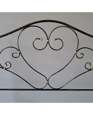 Letto Matrimoniale Ferro Battuto Sogno con Giroletto | AESSEGI Letto Matrimoniale Ferro Battuto Sogno con Giroletto | AESSEGI