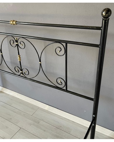 Letto Matrimoniale Ferro Battuto Mimosa | AESSEGI Letto Matrimoniale Ferro Battuto Mimosa | AESSEGI