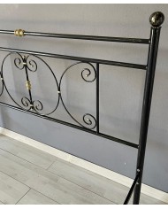 Letto Matrimoniale Ferro Battuto Mimosa | AESSEGI Letto Matrimoniale Ferro Battuto Mimosa | AESSEGI