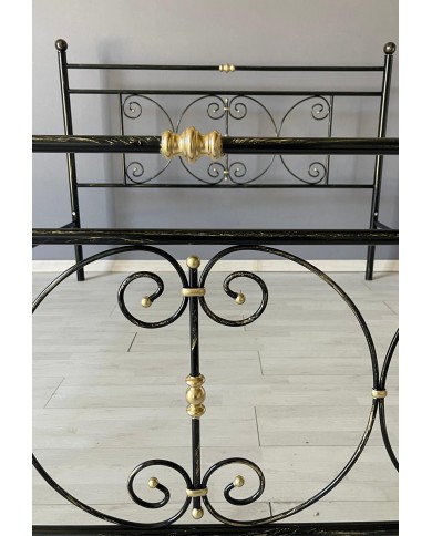 Letto Matrimoniale Ferro Battuto Mimosa | AESSEGI Letto Matrimoniale Ferro Battuto Mimosa | AESSEGI