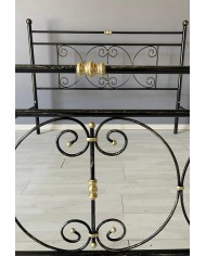 Letto Matrimoniale Ferro Battuto Mimosa | AESSEGI Letto Matrimoniale Ferro Battuto Mimosa | AESSEGI