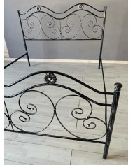 Letto Matrimoniale Ferro Battuto Laura | AESSEGI Letto Matrimoniale Ferro Battuto Laura | AESSEGI