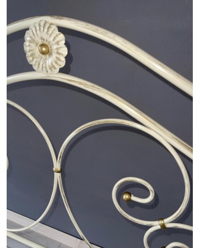 Letto Matrimoniale Ferro Battuto Laura | AESSEGI Letto Matrimoniale Ferro Battuto Laura | AESSEGI