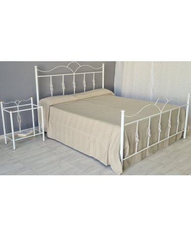 Letto Matrimoniale Ferro Battuto Fiocco | AESSEGI Letto Matrimoniale Ferro Battuto Fiocco | AESSEGI