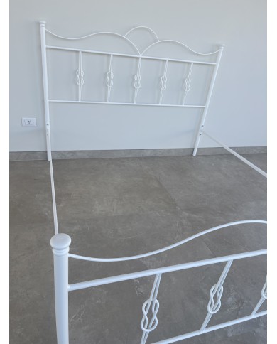 Letto Matrimoniale Ferro Battuto Fiocco | AESSEGI Letto Matrimoniale Ferro Battuto Fiocco | AESSEGI