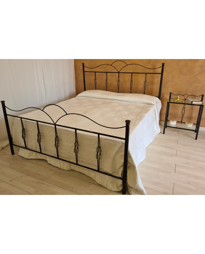 Letto Matrimoniale Ferro Battuto Fiocco | AESSEGI Letto Matrimoniale Ferro Battuto Fiocco | AESSEGI