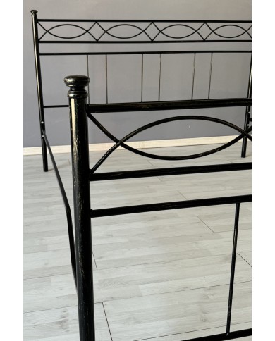 Letto Matrimoniale Ferro Battuto Rosa Anna | AESSEGI Letto Matrimoniale Ferro Battuto Rosa Anna | AESSEGI