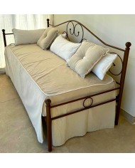 Dormeuse in ferro battuto Sogno realizzata a mano AESSEGI Dormeuse in ferro battuto Sogno realizzata a mano AESSEGI