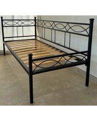 Dormeuse in Ferro Battuto Rosa Anna | Artigianato Italiano - AESSEGI Dormeuse in Ferro Battuto Rosa Anna | Artigianato Italiano - AESSEGI