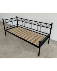 Dormeuse in Ferro Battuto Rosa Anna | Artigianato Italiano - AESSEGI Dormeuse in Ferro Battuto Rosa Anna | Artigianato Italiano - AESSEGI