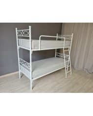 Letto a Castello in Ferro Battuto Rosa Anna | AESSEGI Letto a Castello in Ferro Battuto Rosa Anna | AESSEGI