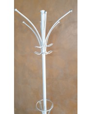 Appendiabiti da Terra in Ferro Battuto con Poggia Ombrelli | AESSEGI Appendiabiti da Terra in Ferro Battuto con Poggia Ombrelli | AESSEGI