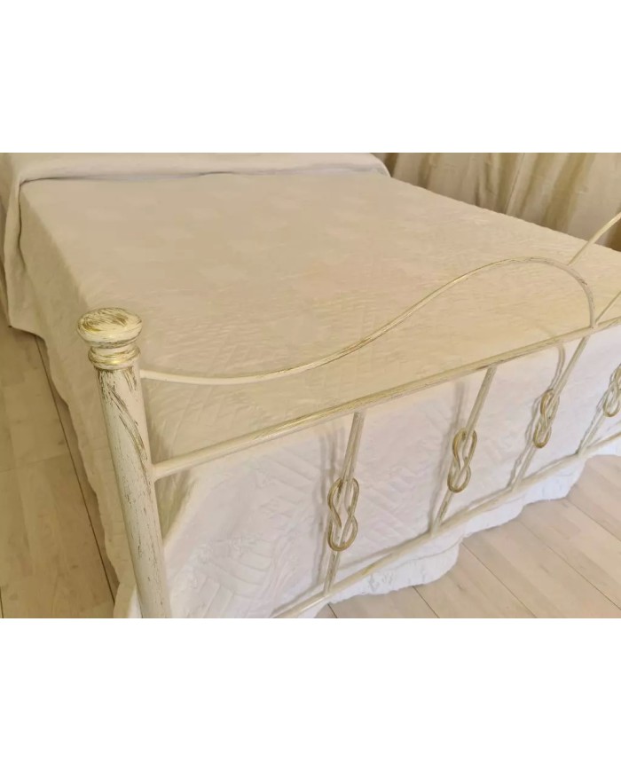 Letto Matrimoniale Ferro Battuto Fiocco | AESSEGI Letto Matrimoniale Ferro Battuto Fiocco | AESSEGI