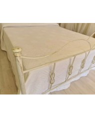 Letto Matrimoniale Ferro Battuto Fiocco | AESSEGI