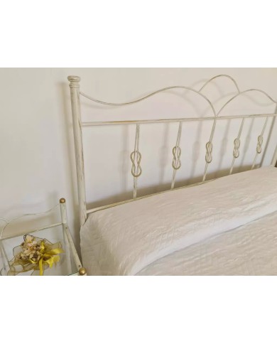 Letto Matrimoniale Ferro Battuto Fiocco | AESSEGI Letto Matrimoniale Ferro Battuto Fiocco | AESSEGI