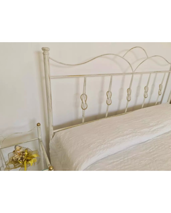 Letto Matrimoniale Ferro Battuto Fiocco | AESSEGI