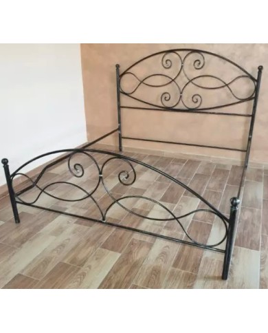 Letto Matrimoniale Ferro Battuto Gentjana | AESSEGI Letto Matrimoniale Ferro Battuto Gentjana | AESSEGI