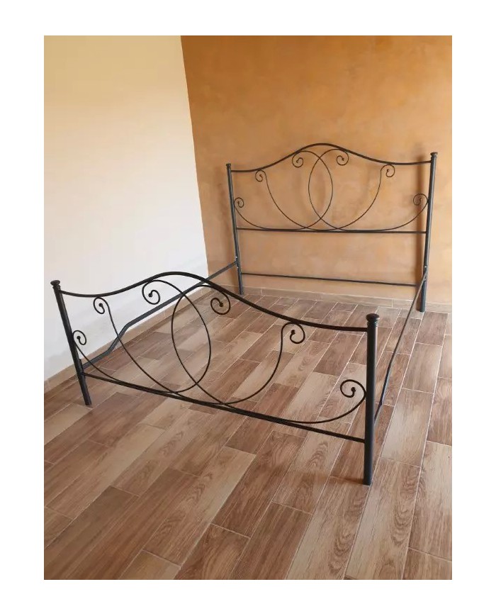 Letto Matrimoniale Ferro Battuto Marta | AESSEGI Letto Matrimoniale Ferro Battuto Marta | AESSEGI