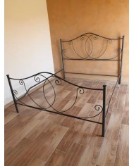 Letto Matrimoniale Ferro Battuto Marta | AESSEGI Letto Matrimoniale Ferro Battuto Marta | AESSEGI
