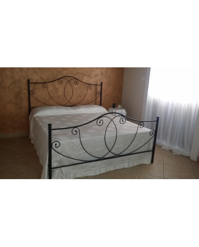 Letto Matrimoniale Ferro Battuto Marta | AESSEGI Letto Matrimoniale Ferro Battuto Marta | AESSEGI