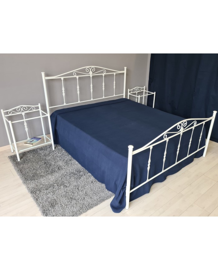 Letto Matrimoniale Ferro Battuto Damasco | AESSEGI Letto Matrimoniale Ferro Battuto Damasco | AESSEGI