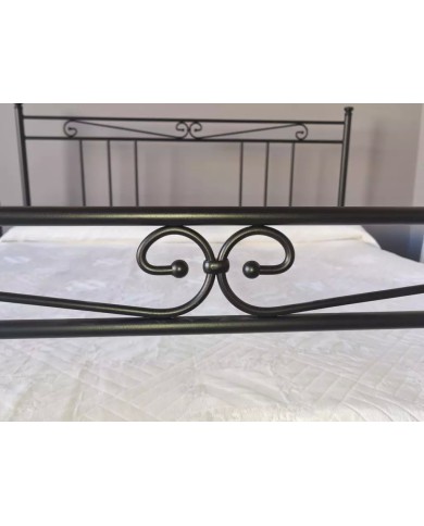 Letto Matrimoniale Ferro Battuto Silvana | AESSEGI Letto Matrimoniale Ferro Battuto Silvana | AESSEGI