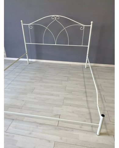 Letto Matrimoniale Ferro Battuto Denise con Giroletto | AESSEGI Letto Matrimoniale Ferro Battuto Denise con Giroletto | AESSEGI