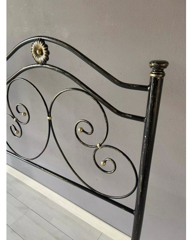 Letto Matrimoniale Ferro Battuto Laura con Giroletto | AESSEGI Letto Matrimoniale Ferro Battuto Laura con Giroletto | AESSEGI
