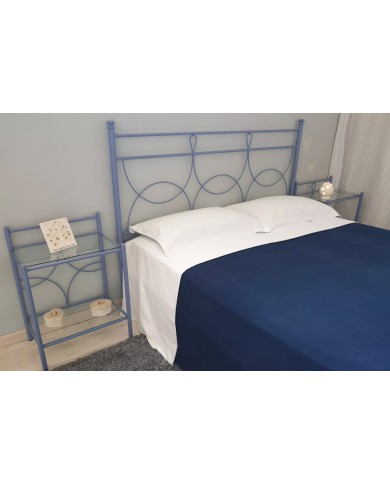 Letto Matrimoniale Ferro Battuto Marianne con Giroletto | AESSEGI Letto Matrimoniale Ferro Battuto Marianne con Giroletto | AESSEGI