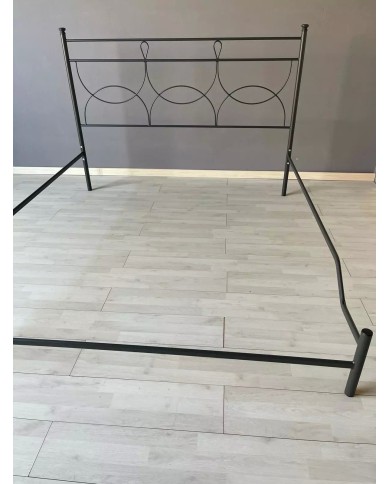 Letto Matrimoniale Ferro Battuto Marianne con Giroletto | AESSEGI Letto Matrimoniale Ferro Battuto Marianne con Giroletto | AESSEGI