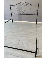 Letto Matrimoniale Ferro Battuto Marta con Giroletto | AESSEGI