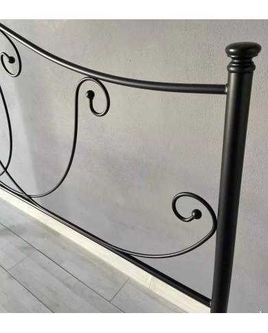 Letto Matrimoniale Ferro Battuto Marta con Giroletto | AESSEGI Letto Matrimoniale Ferro Battuto Marta con Giroletto | AESSEGI