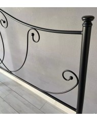 Letto Matrimoniale Ferro Battuto Marta con Giroletto | AESSEGI