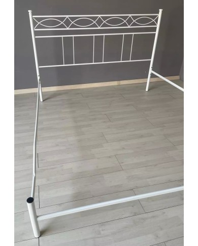 Letto Matrimoniale Ferro Battuto Rosa Anna con Giroletto | AESSEGI Letto Matrimoniale Ferro Battuto Rosa Anna con Giroletto | AESSEGI