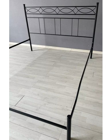 Letto Matrimoniale Ferro Battuto Rosa Anna con Giroletto | AESSEGI Letto Matrimoniale Ferro Battuto Rosa Anna con Giroletto | AESSEGI