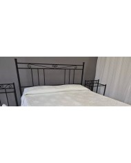 Letto Matrimoniale Ferro Battuto Silvana con Giroletto | AESSEGI Letto Matrimoniale Ferro Battuto Silvana con Giroletto | AESSEGI