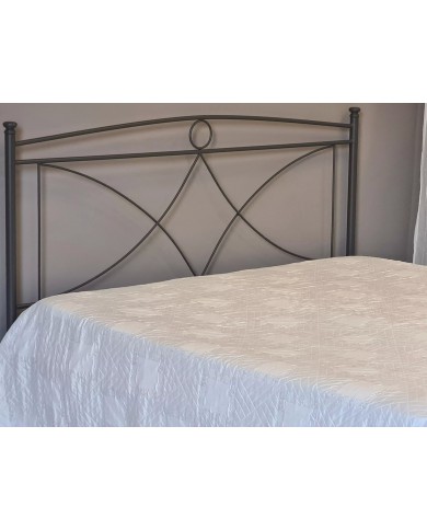 Letto Matrimoniale Ferro Battuto Tiffany con Giroletto | AESSEGI Letto Matrimoniale Ferro Battuto Tiffany con Giroletto | AESSEGI