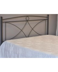 Letto Matrimoniale Ferro Battuto Tiffany con Giroletto | AESSEGI Letto Matrimoniale Ferro Battuto Tiffany con Giroletto | AESSEGI