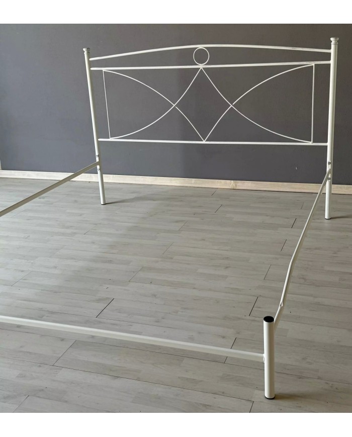 Letto Matrimoniale Ferro Battuto Tiffany con Giroletto | AESSEGI Letto Matrimoniale Ferro Battuto Tiffany con Giroletto | AESSEGI