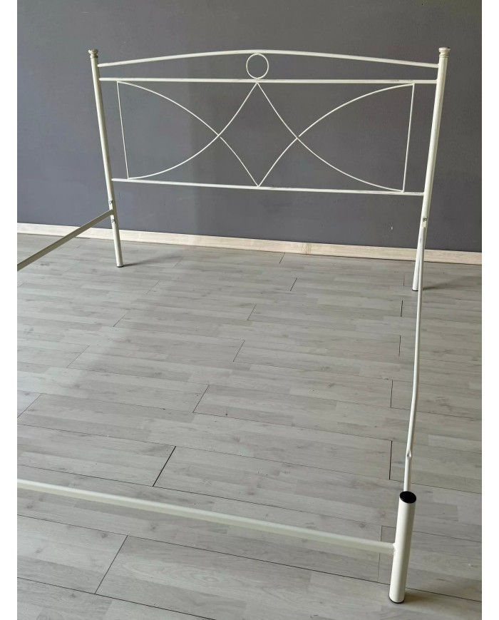 Letto Matrimoniale Ferro Battuto Tiffany con Giroletto | AESSEGI Letto Matrimoniale Ferro Battuto Tiffany con Giroletto | AESSEGI