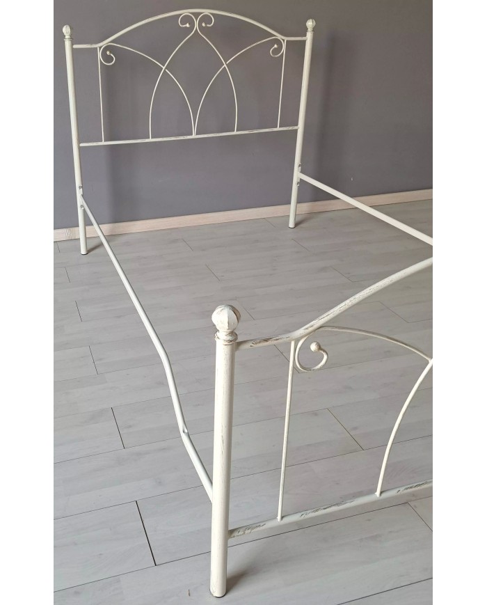 Letto una Piazza e Mezza in Ferro Battuto Denise | AESSEGI