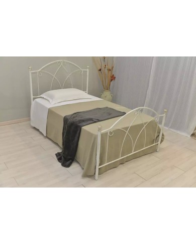 Letto una Piazza e Mezza in Ferro Battuto Denise | AESSEGI Letto una Piazza e Mezza in Ferro Battuto Denise | AESSEGI